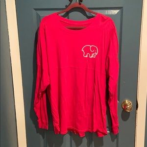 Pink long sleeved Irovy Ella shirt